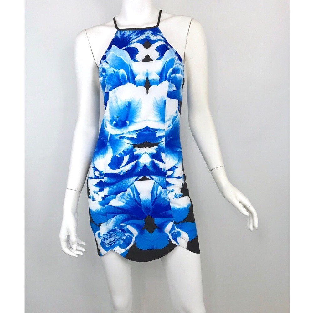 {NLW} Floral Racerback Dress